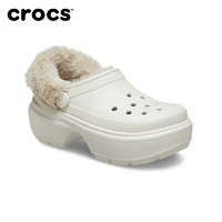 crocs 卡骆驰 雪屋暖棉洞洞鞋户外厚底雪地靴|208546