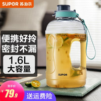 苏泊尔 KC16JY20 塑料杯 1.6L 薄荷蓝