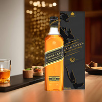 88VIP：尊尼获加 JOHNNIE WALKER 黑牌黑方 调和型苏格兰威士忌 1L 单瓶装