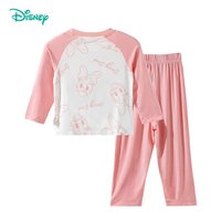 迪士尼宝宝（Disney Baby）春季男女儿童家居服舒适保暖睡衣 ZD1ET009桃红 130