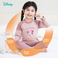 迪士尼宝宝（Disney Baby）春季男女儿童家居服舒适保暖睡衣 ZD3DT047粉紫 140