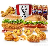 KFC/肯德基超值双人餐10件套仅需54.9元