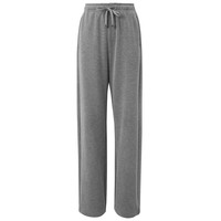 三彩2024冬季新款休闲长裤松紧高腰直筒阔腿裤宽松拖地裤女   170/76A