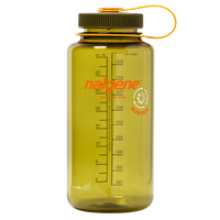 乐基因（nalgene）塑料杯子运动水壶大容量男女耐摔便携开水泡茶简约水瓶美国 橄榄色 1000ml