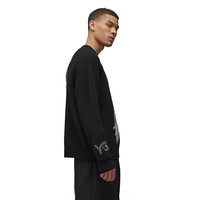 Y-3【秋】y3GFX KNIT CREW男女同款羊毛衫男潮毛衣51-IW7482 黑色 XS