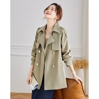 TERRE BLEUE美拉德风衣女2024秋季时尚显瘦休闲简约气质外套