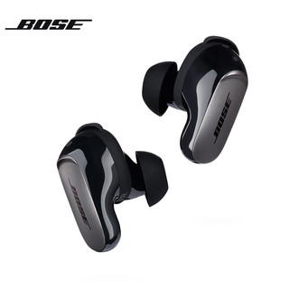 BOSE QuietComfort 消噪耳塞 Ultra 大鲨3代 入耳式真无线主动降噪蓝牙耳机 经典黑