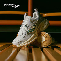 索康尼 saucony 2K骑士复古休闲鞋男女千禧老爹鞋经典运动鞋白灰绿36