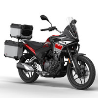 赛科龙 RX250轻户外新派潮驾休旅摩托车 MANA850红 旅行版铝轮