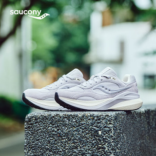 索康尼 saucony MARSHAL率途 ICON复古跑鞋通勤缓震运动休闲鞋 灰 38.5