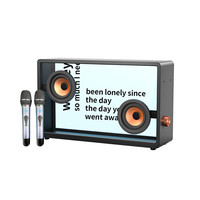 tt 悬浮音箱 随心唱 歌词音箱TTF-FS1（黑色）标配2支麦克风