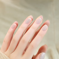 舒羞（SO SHY）环保0毒指甲油免烤不可撕拉美甲油 流行色 浅米灰色12ml