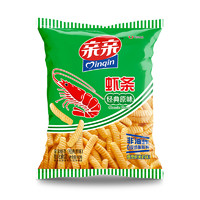 亲亲 虾条40g大包鲜虾片儿童海苔零食大礼包烧烤茄休闲食品膨化