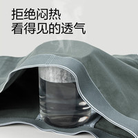网易严选 7A抑菌棉内裤男式基础平角内裤一片式平角棉透气柔软精梳棉 3条（松梨灰+碳灰蓝+木深灰） 2XL