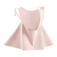 蕉下轻凉护颈防晒口罩女夏防紫外线冰丝面罩护颈一体开车骑行面纱 远山灰