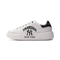 清仓】MLB老爹鞋NY洋基板鞋男女厚底增高运动休闲小白鞋 3ASXCCV3N-50BKS 260