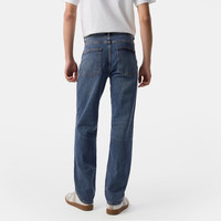 Gap男装2025春季微弹中腰柔软直筒牛仔裤百搭休闲长裤720830 中度水洗 33 (180/88A)亚洲尺码