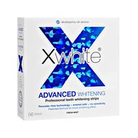 英国可适白xwhite闪白贴28对清洁黄牙渍美白牙齿牙贴