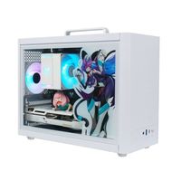 R5 7500F/RX 6750GRE白色迷你AMD便携ITX台式组装电脑整机5600