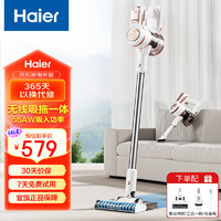 海尔 Haier 吸尘器家用 有线手持推杆二合一 大功率大吸力 轻量车辆清洁 宠物毛发清洁 无线款HZ-G16S