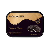 杜佰瑞（T'oberay）【清仓特惠】新西兰原装进口冰淇淋1L装*4网红冰激凌甜品雪糕冷饮 口味自选买家留言备注(2600g)