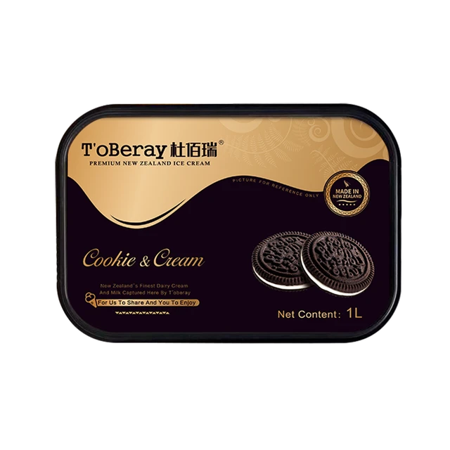 杜佰瑞（T'oberay）【清仓特惠】新西兰原装进口冰淇淋1L装*4网红冰激凌甜品雪糕冷饮 口味自选买家留言备注(2600g)