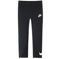 NIKE 耐克童装女童打底裤春秋儿童针织休闲长裤小婴童 正黑色 110 /50(4T) 【身高98-104】 110/50(4T)