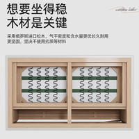 徽月（no）沙发客厅现代简约直排三人位大小户型意式极简皮艺沙发 浅灰色308款 单人位(1.2米长)直排沙发无脚踏