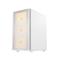 迅钛（SUMTAX）贝塔3号 电脑机箱台式机matx小机箱 玻璃侧透/支持240水冷/背线/USB3.0/独立电源仓/防尘易清洗 贝塔3号-白色+GX650电源【额定650W】