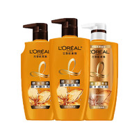 L'OREAL PARIS 欧莱雅精油润养洗护套装洗500ml*2+护500ml