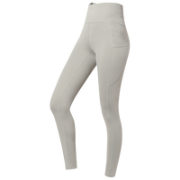 暴走的萝莉 【极光系列】运动紧身裤跑步打底弹力收腹瑜伽裤女LLCK03477 霜灰色 L