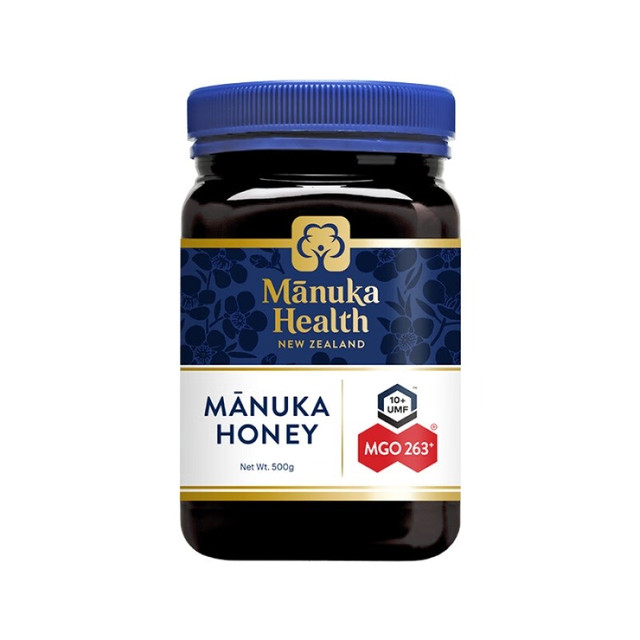 manuka health 蜜纽康 麦卢卡蜂蜜(UMF10+)(MGO263+)500g  新西兰原装进口天然蜂蜜