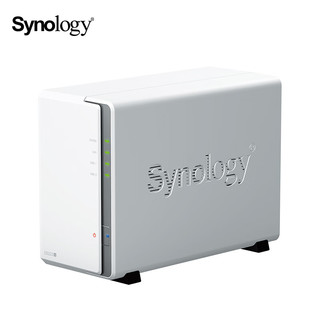 群晖 Synology DS223j 双盘位 NAS网络存储服务器 私有云 智能相册 文件自动同步