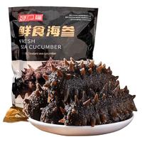 颐口福即食海参500g冷冻大连鲜食辽刺参海鲜过年夜饭过年礼盒