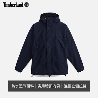 添柏岚（Timberland）男装冲锋衣秋冬户外防水防风夹克|A68XF A68XF433/深宝石蓝 S