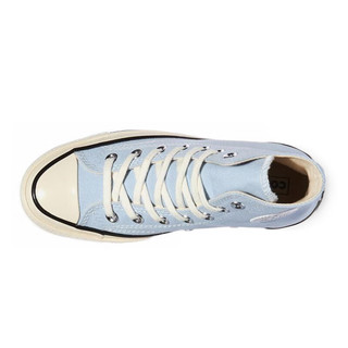 匡威（Converse）高帮帆布鞋 1970s CHUCK 70男女休闲运动鞋A06519C 浅蓝色 39.5