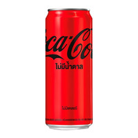 可口可乐 Coca-Cola 无糖碳酸汽水325ml*24罐