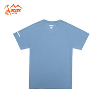 奥索卡 OZARK GEAROZARK户外短袖T恤男 夏季薄荷香百搭时尚圆领T恤上衣 黑色-301 2XL (180)