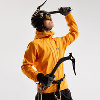 KAILAS凯乐石M8 IC-PRO软壳外套男GORE-TEX 3L防风保暖户外攀冰登山服 落霞橙 KG2519119 2XL