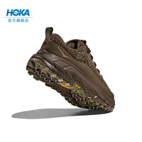 HOKA ONE ONE男女款春运动休闲鞋TOR SUMMIT TP经典复古缓震耐磨 褐色/深褐色 42