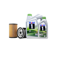 美孚（Mobil）超金保养单次卡 ESP 0W-30 C3 5L  含机油+机滤+工时 新加坡