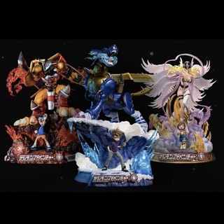 万代 BANDAI BN FIGURE匠系列 数码宝贝大冒险第3弹 石田大和with钢铁加鲁鲁兽