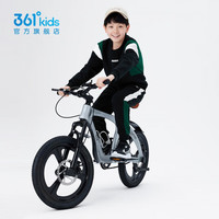 361°童装男女童针织套装2025年冬季通码运动套装 经典黑/经典黑 101cm