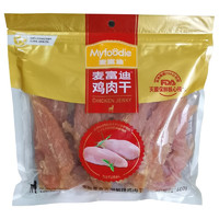 麦富迪 狗零食肉干泰迪比熊减少泪痕鸭肉干甘薯卷训犬零食训狗肉条400g 鸡肉干400g