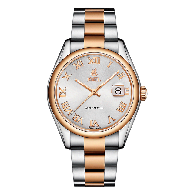 依波路 ERNEST BOREL 豪爽系列 男士自动机械表 GBR5038-3 40mm