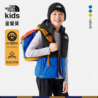 THE NORTH FACE 北面 童装两面穿羽绒马甲男童保暖23鹅绒|8747 OPV/蓝色 120 XS(120/60 )