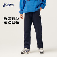 ASICS 亚瑟士 童装舒适春季运动裤吸湿速干双面布长裤