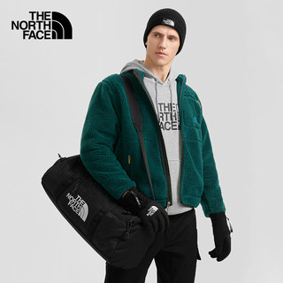 THE NORTH FACE 北面 羊羔绒外套男秋冬户外加厚保暖抓绒衣7W7I D7V/绿色 L