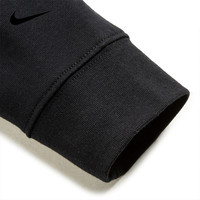 NIKE 耐克小童装男女童加绒保暖长裤春秋儿童针织休闲运动裤子 黑色/夏绿色 130 /56 【身高116-122cm】 130(7/6X)