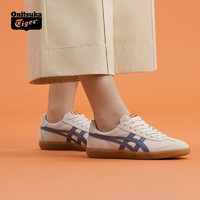 Onitsuka Tiger鬼塚虎运动休闲鞋男女轻便德训鞋女时尚鞋子TOKUTEN 米色/蓝色 38